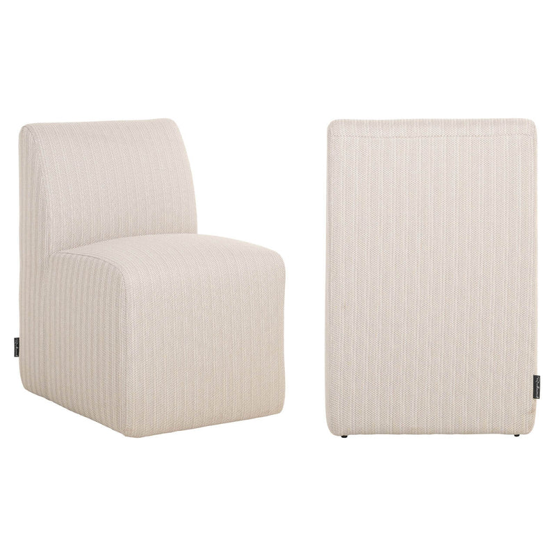 Outdoor-Esszimmerstuhl Riva beige — Hauptbild